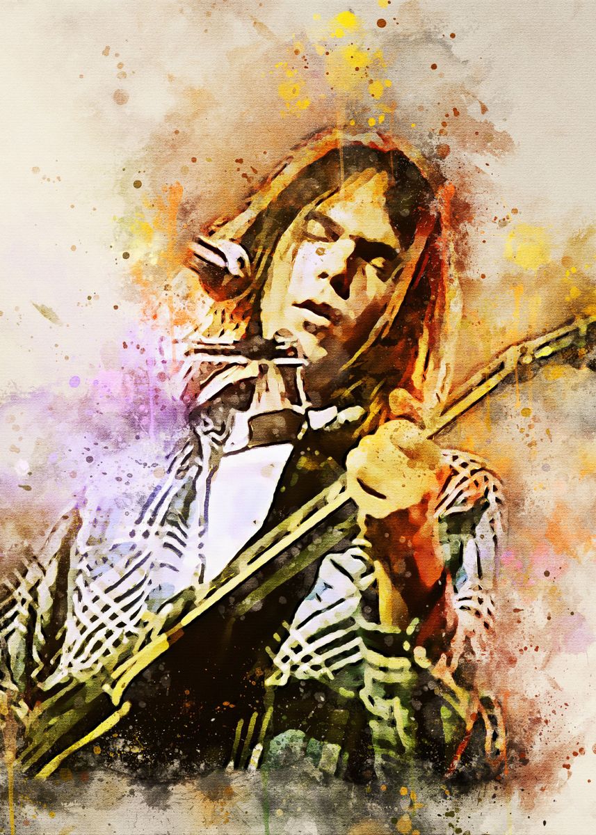 'Neil Percival Young ' Poster, picture, metal print, paint by Muhammad ...