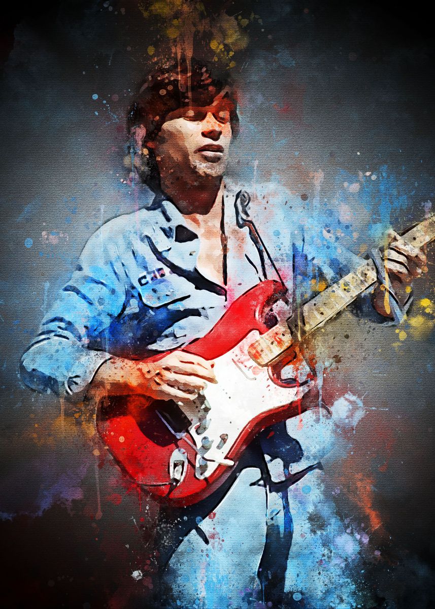 'Robbie Robertson ' Poster, picture, metal print, paint by Muhammad ...