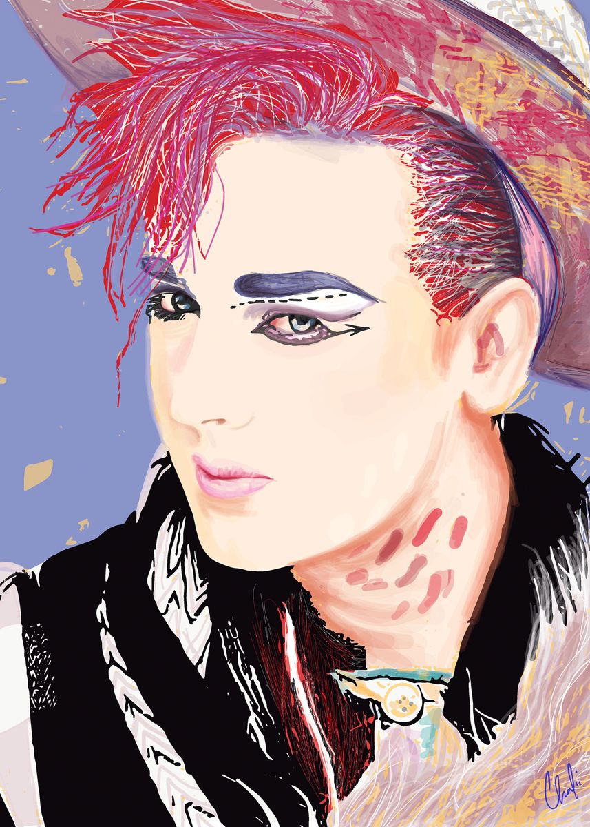 'Boy George' Poster by Charlie Fuentes | Displate