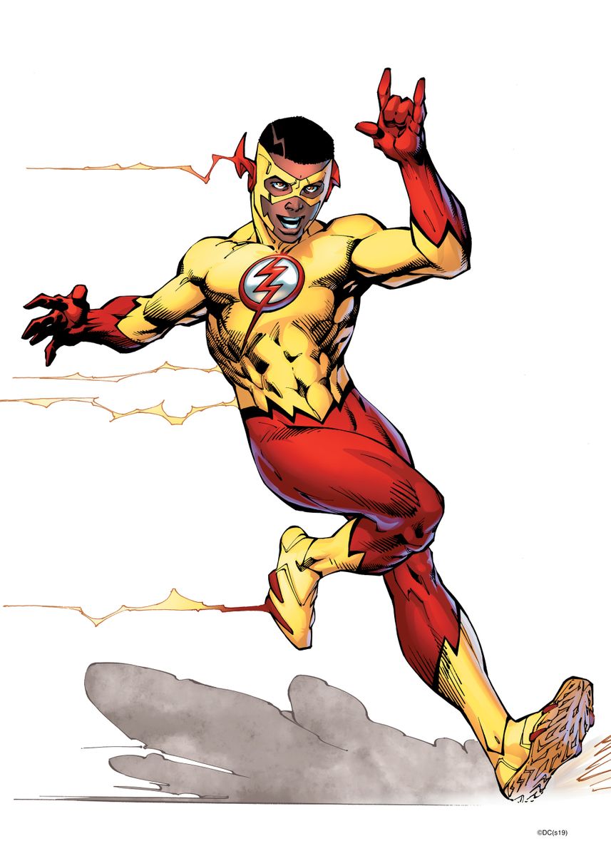 Kid Flash' Poster by DC Comics | Displate