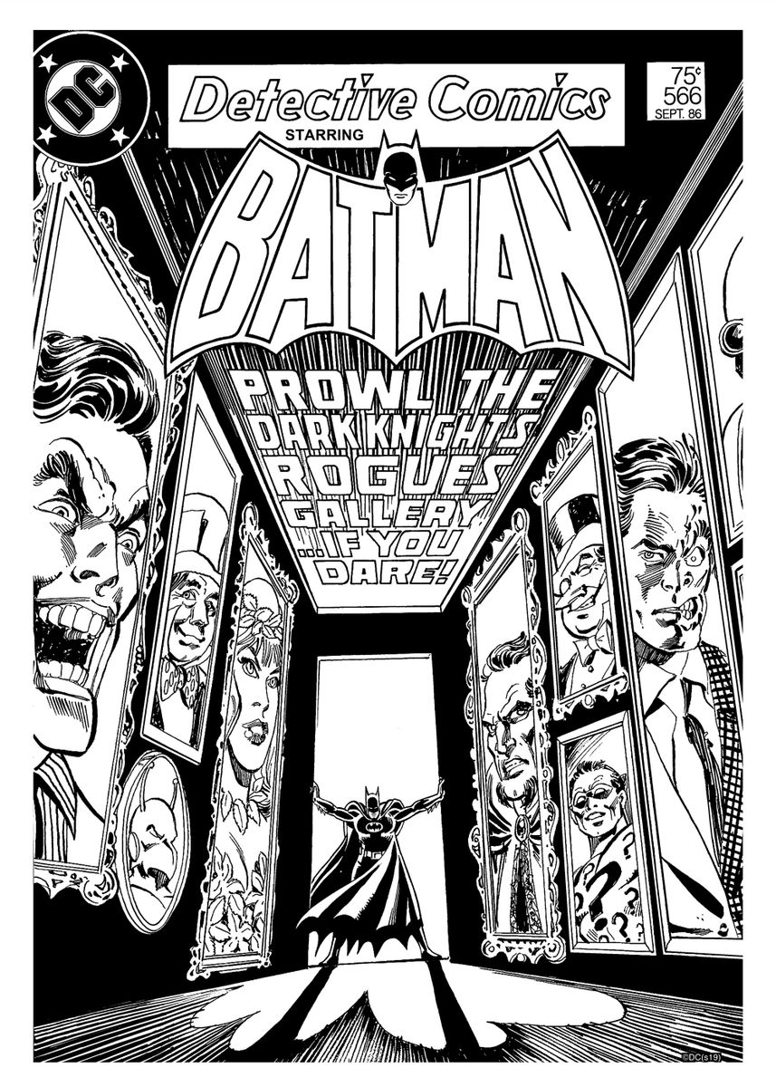 Batman - Prowl (Comic Cover) Framed poster