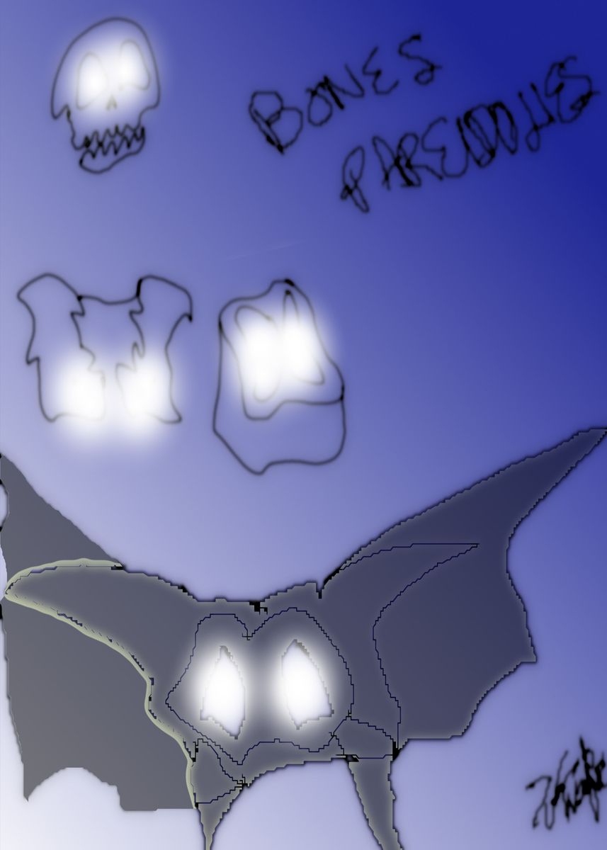 'The secret of the animals' Poster, picture, metal print, paint by