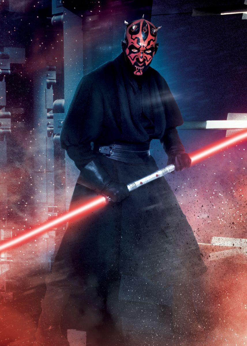 'Darth Maul' Poster by Star Wars   | Displate