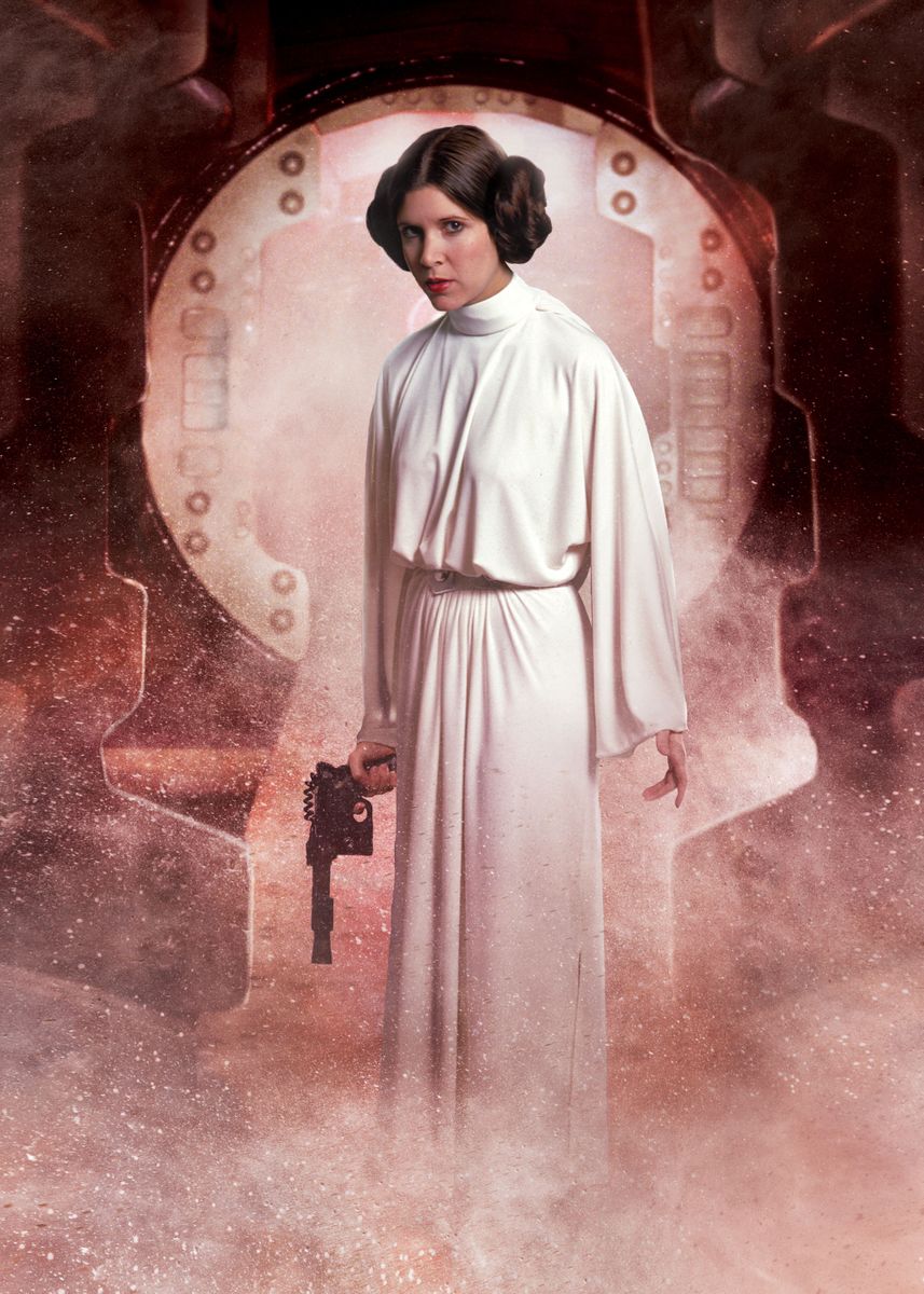 'Leia Organa' Poster by Star Wars   | Displate