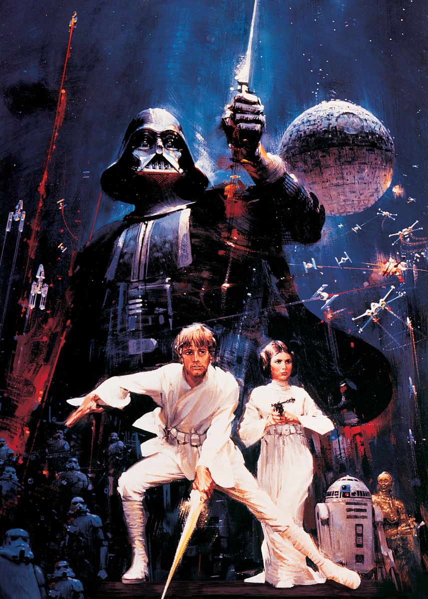 The Empire' Poster, picture, metal print, paint by Star Wars