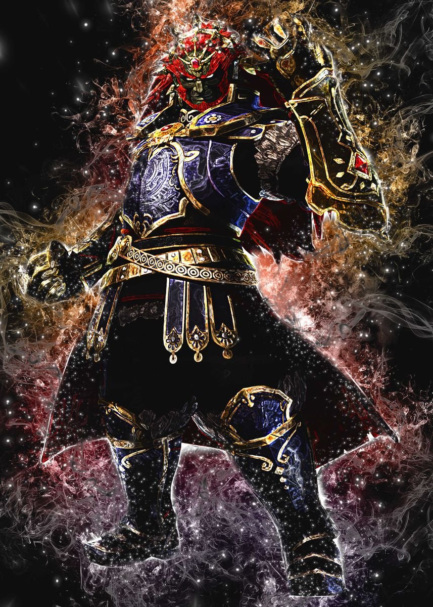 'Ganondorf Dimension' Poster, picture, metal print, paint by Ant ...