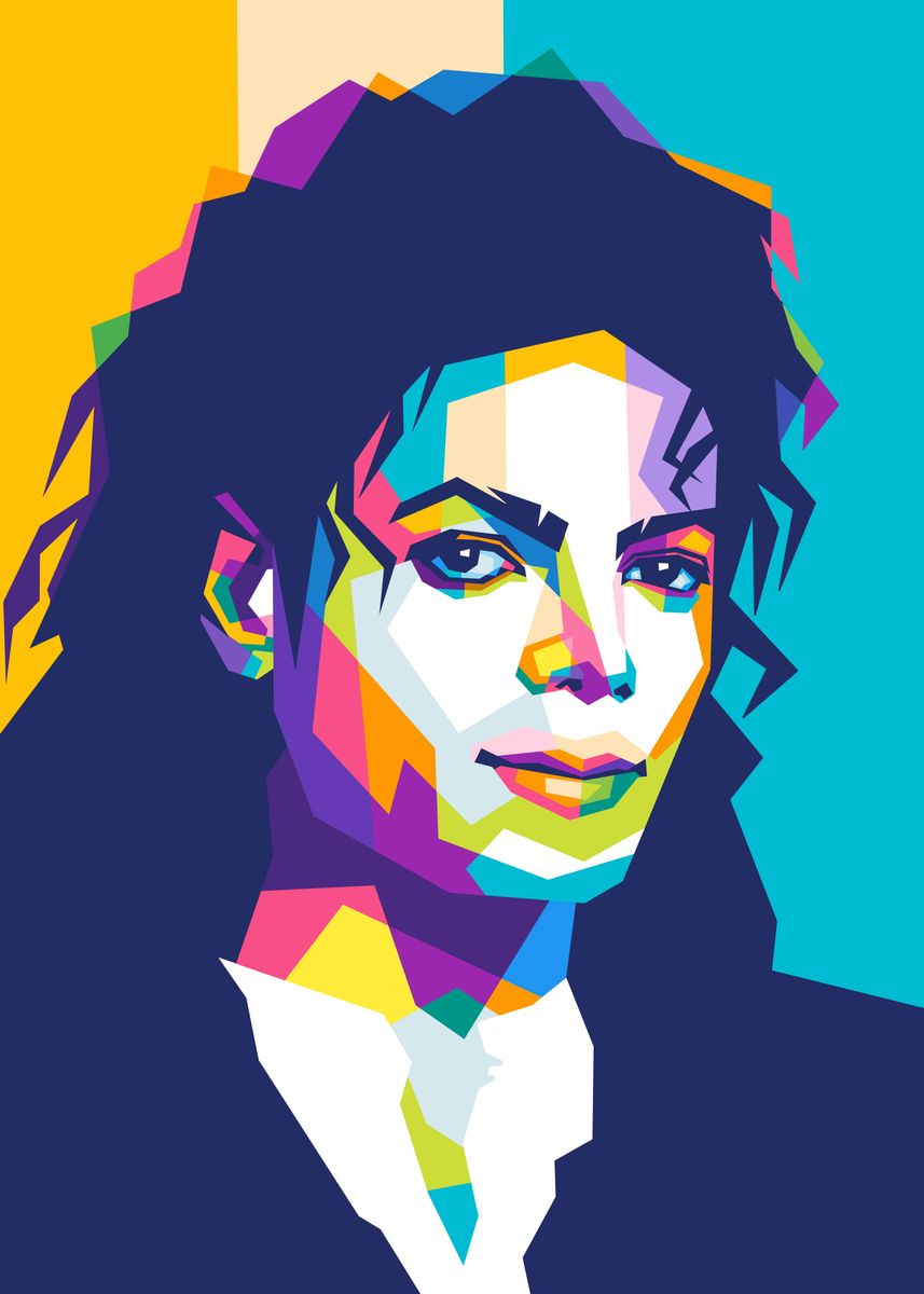 'Michael Jackson' Poster, picture, metal print, paint by Namrahc ...