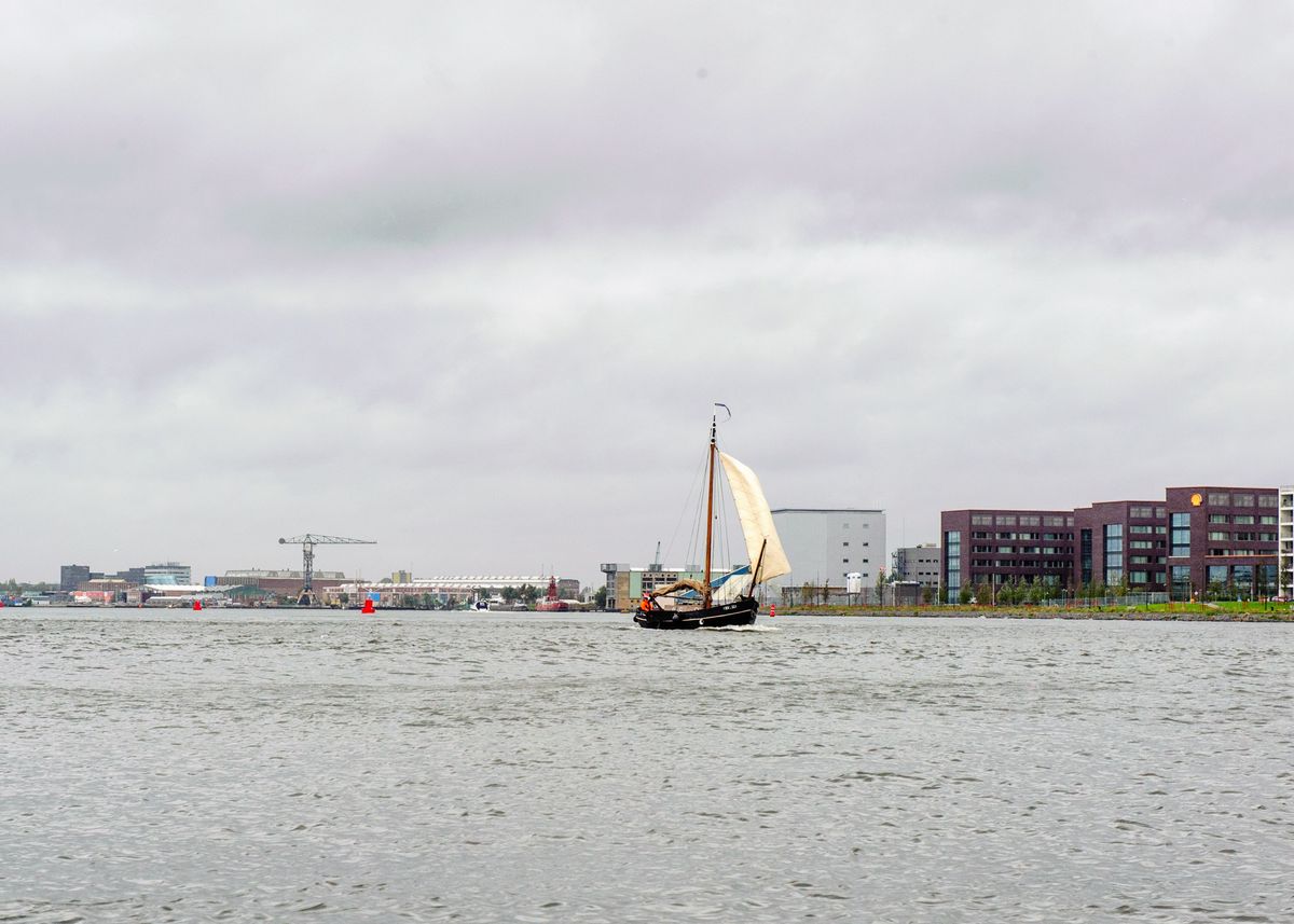 'Dutch Leeboard Sailboat' Poster by Charel Schreuder | Displate