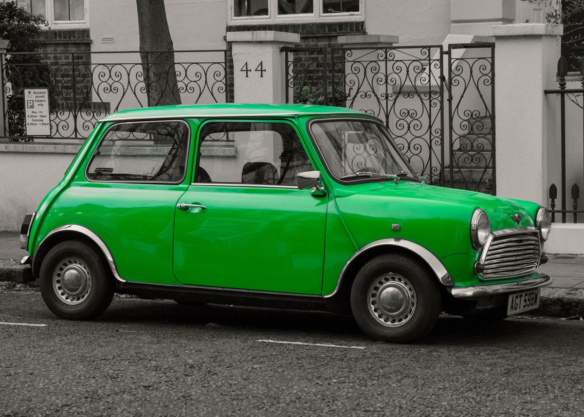 Old Green Mini Cooper ubicaciondepersonas.cdmx.gob.mx