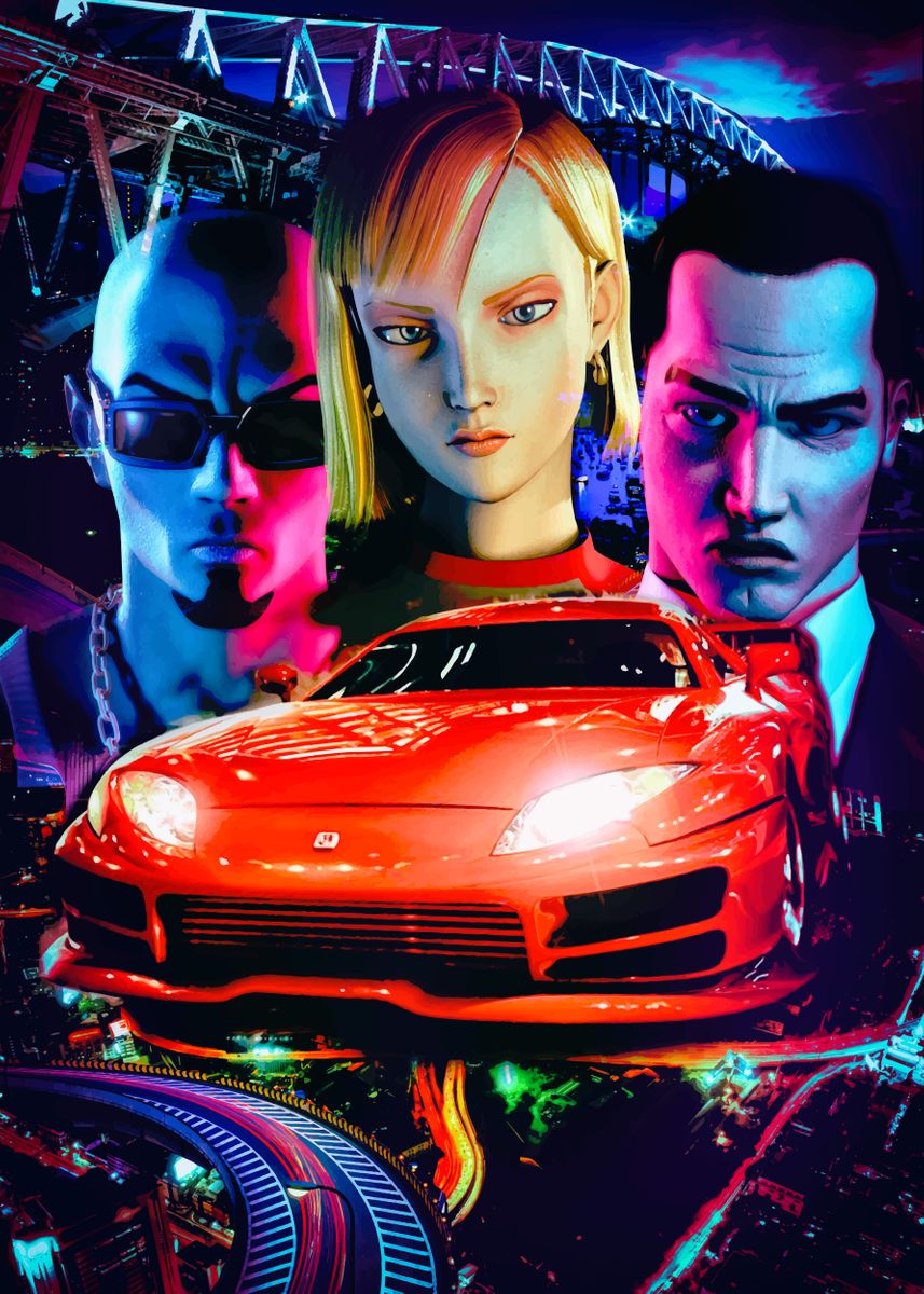 Midnight Club 2 cars' Poster by SyanArt | Displate