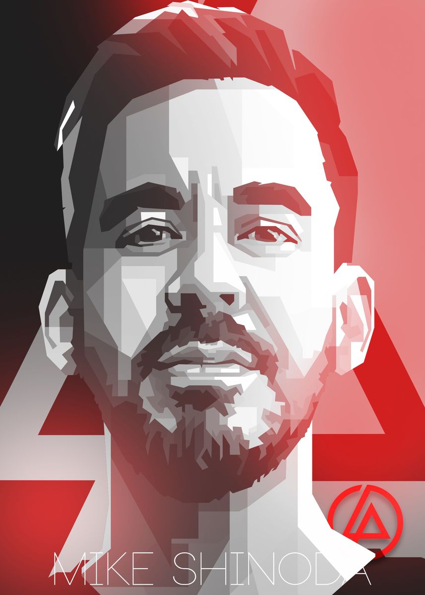 'Mike Shinoda' Poster by Oppa Rudy | Displate