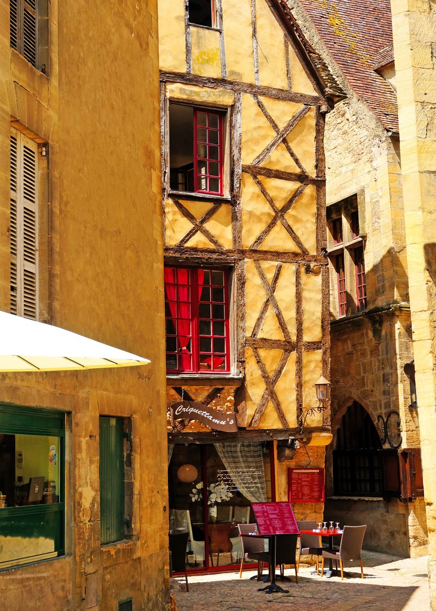 'Tucked Away' Poster, picture, metal print, paint by Jan Carr | Displate