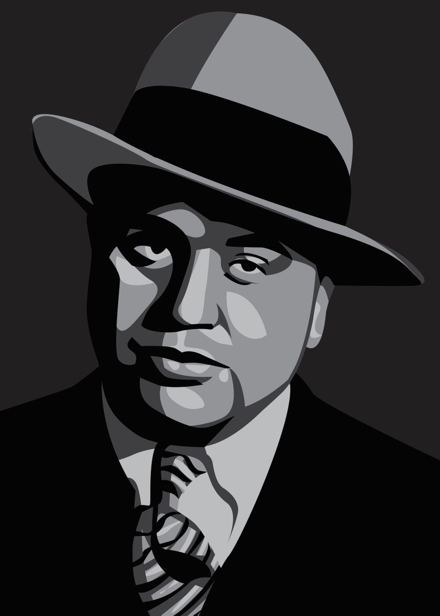 Al Capone Poster By Roseed Abbas Displate