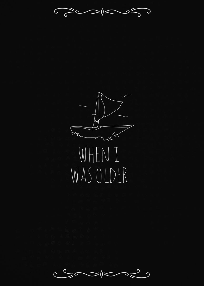 'When I Was Older' Poster by Zenden Caparoso | Displate