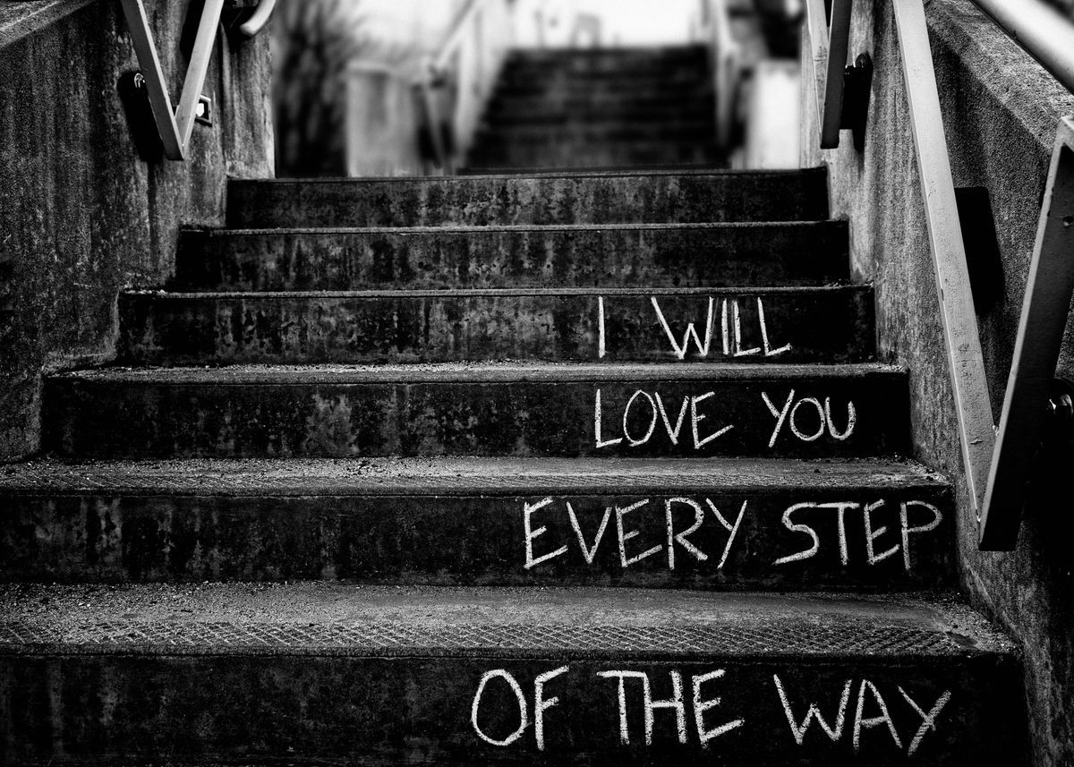 I Will Love You Poster By Bob Orsillo Displate