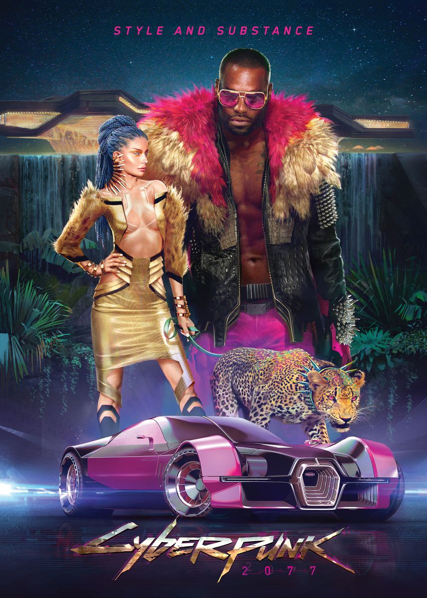 'Neokitsch' Poster by Cyberpunk 2077  | Displate