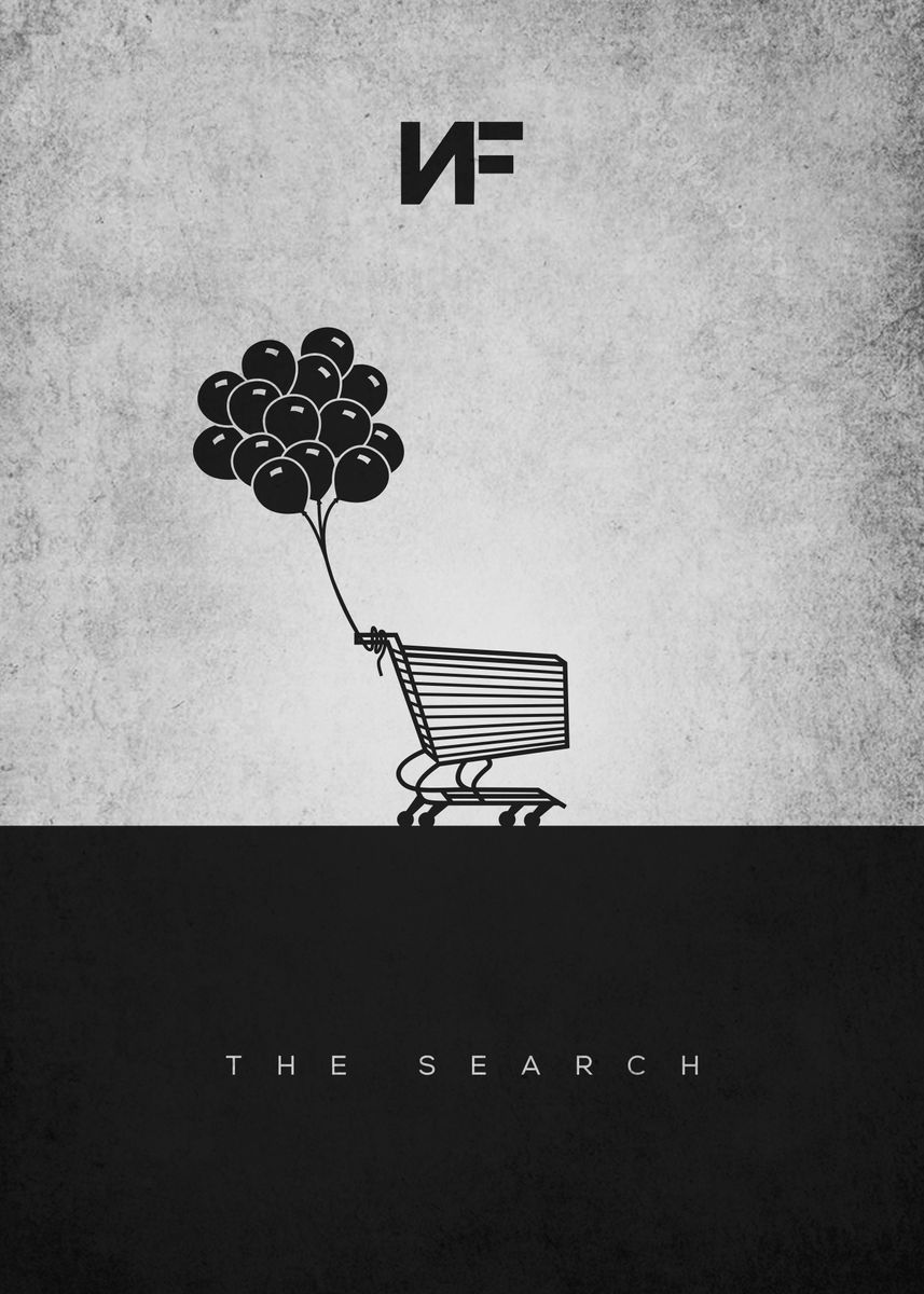 'NF Shopping Cart' Poster by meekameel Displate