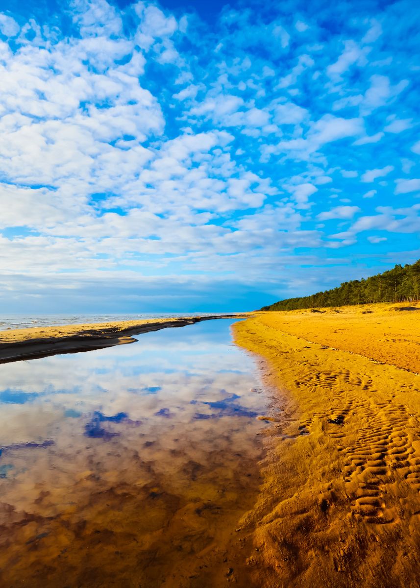 &lsquo;Baltic Sea&rsquo; Poster by Stunning Wallpapers | Displate