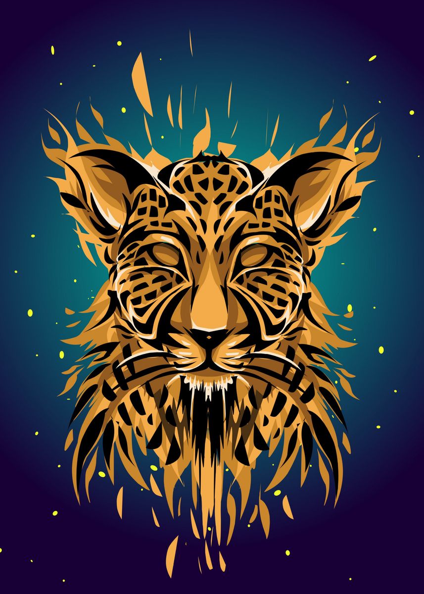 'animal art' Poster by Hafis Displate