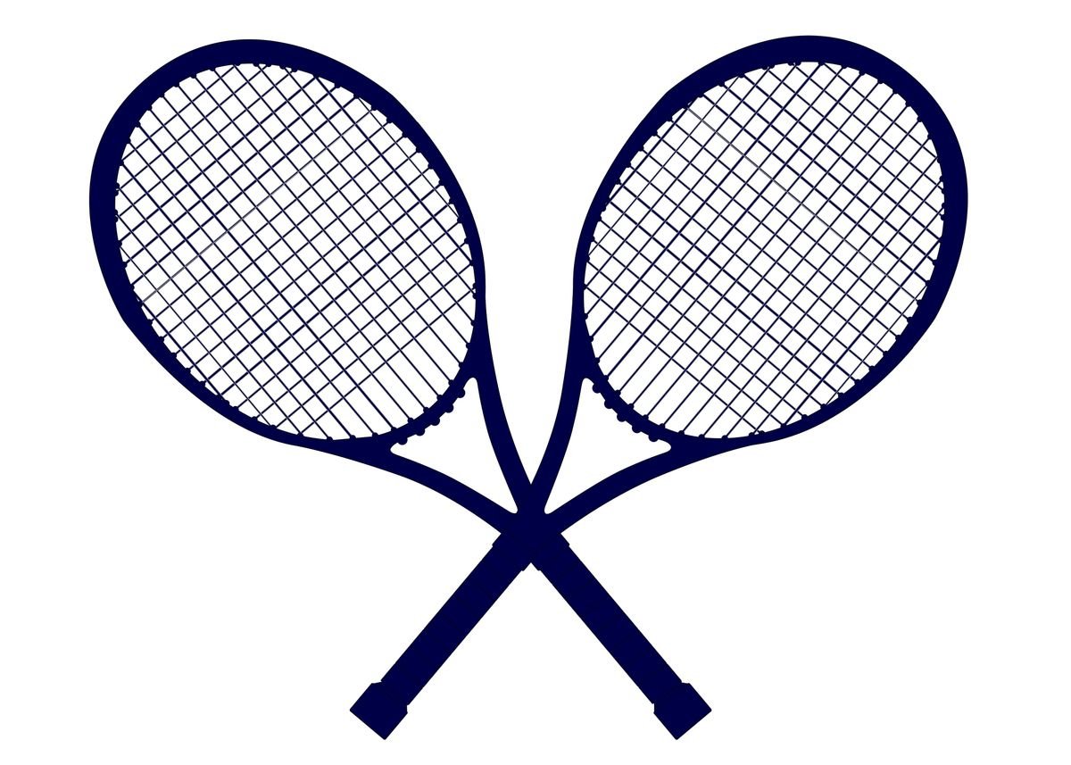 Перекрещенные теннисные ракетки