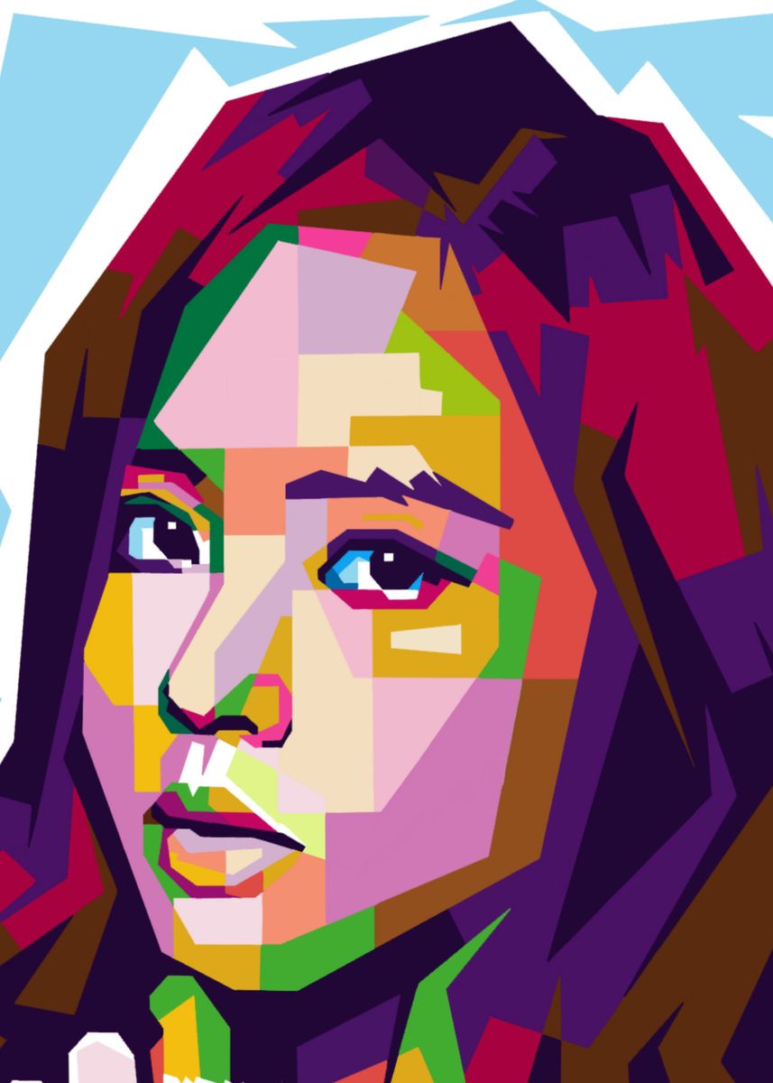 'Kim So Hyun' Poster by Imad Wpap | Displate
