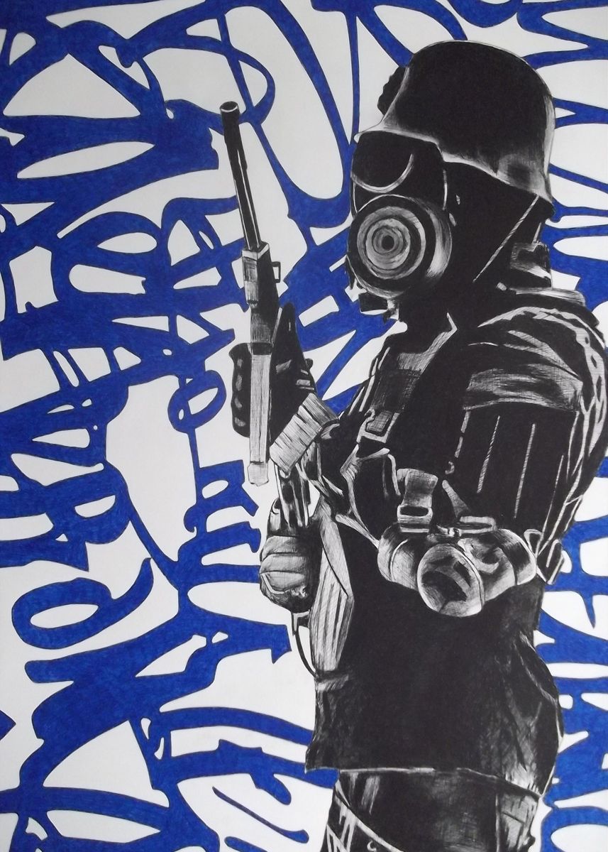 'Postcards from hell 4' Poster by Bruno Spallone Displate