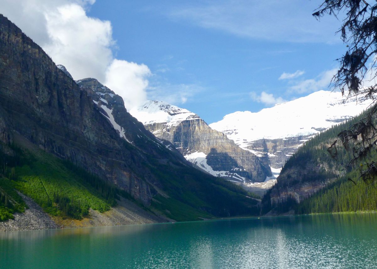 'Lake Louise' Poster by Rob Wiezel | Displate