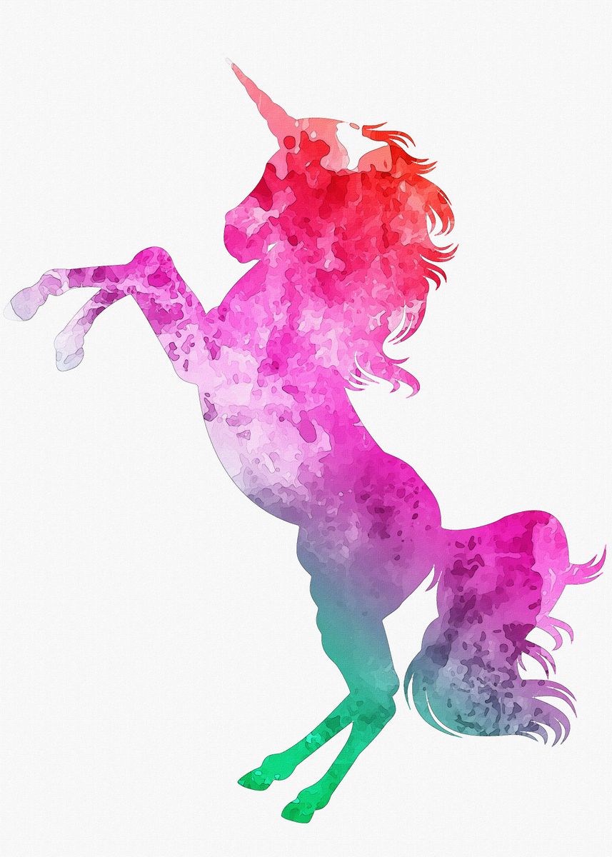'Fantasy Horse' Poster, picture, metal print, paint by Aurora art work ...