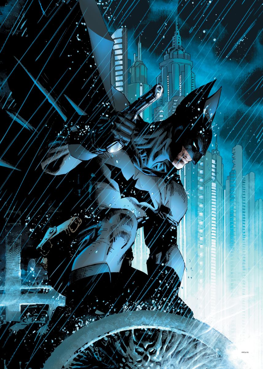 Batman' Poster, picture, metal print, paint by DC Comics, Displate