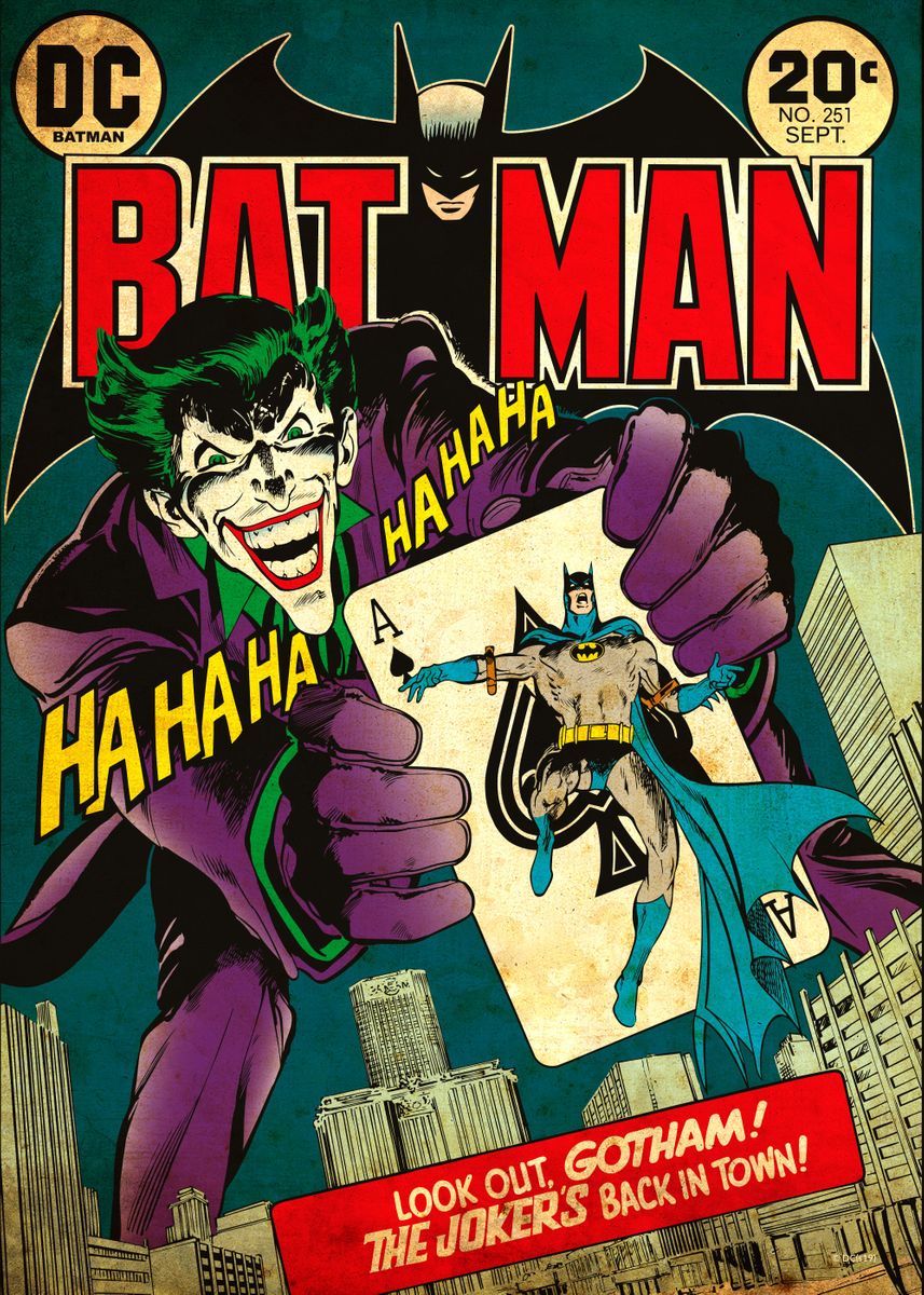 Batman 251 by Neal Adams' Poster by DC Comics | Displate
