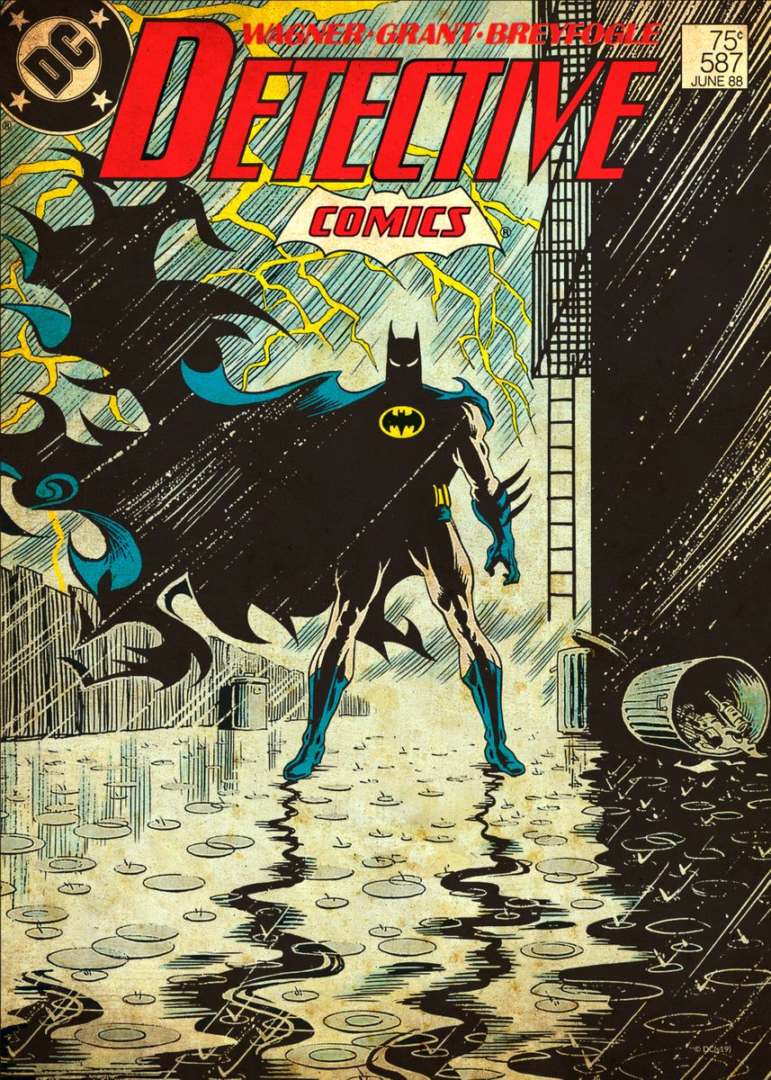 'Batman by Norm Breyfogle' Poster by DC Comics   | Displate
