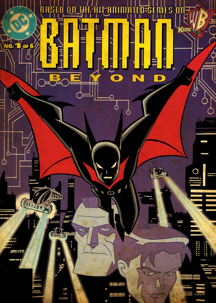 Batman Beyond 1 by Rick Burchett and Terry Beatty' Poster by DC Comics |  Displate