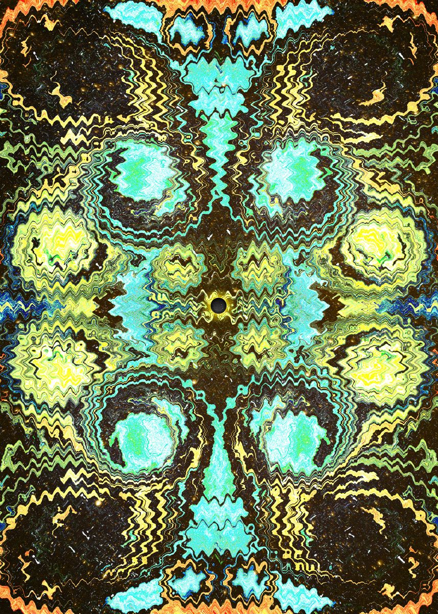 'Obscurity Twirl' Poster by Jack Entropy | Displate