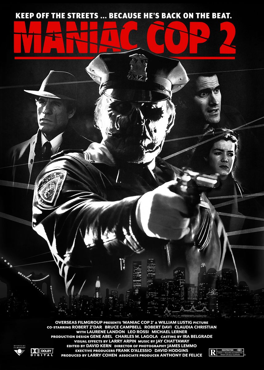 maniac cop 2 poster