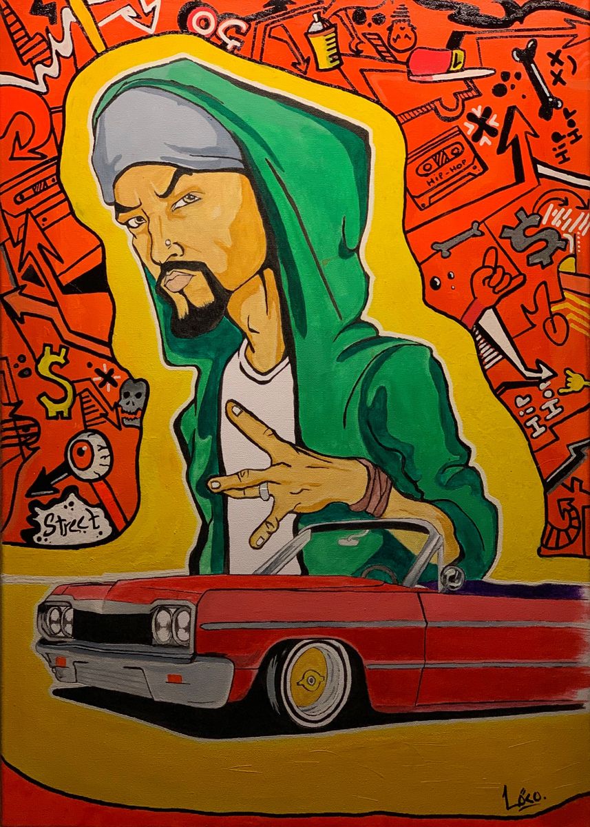 Graffiti hip hop' Poster by Loco | Displate