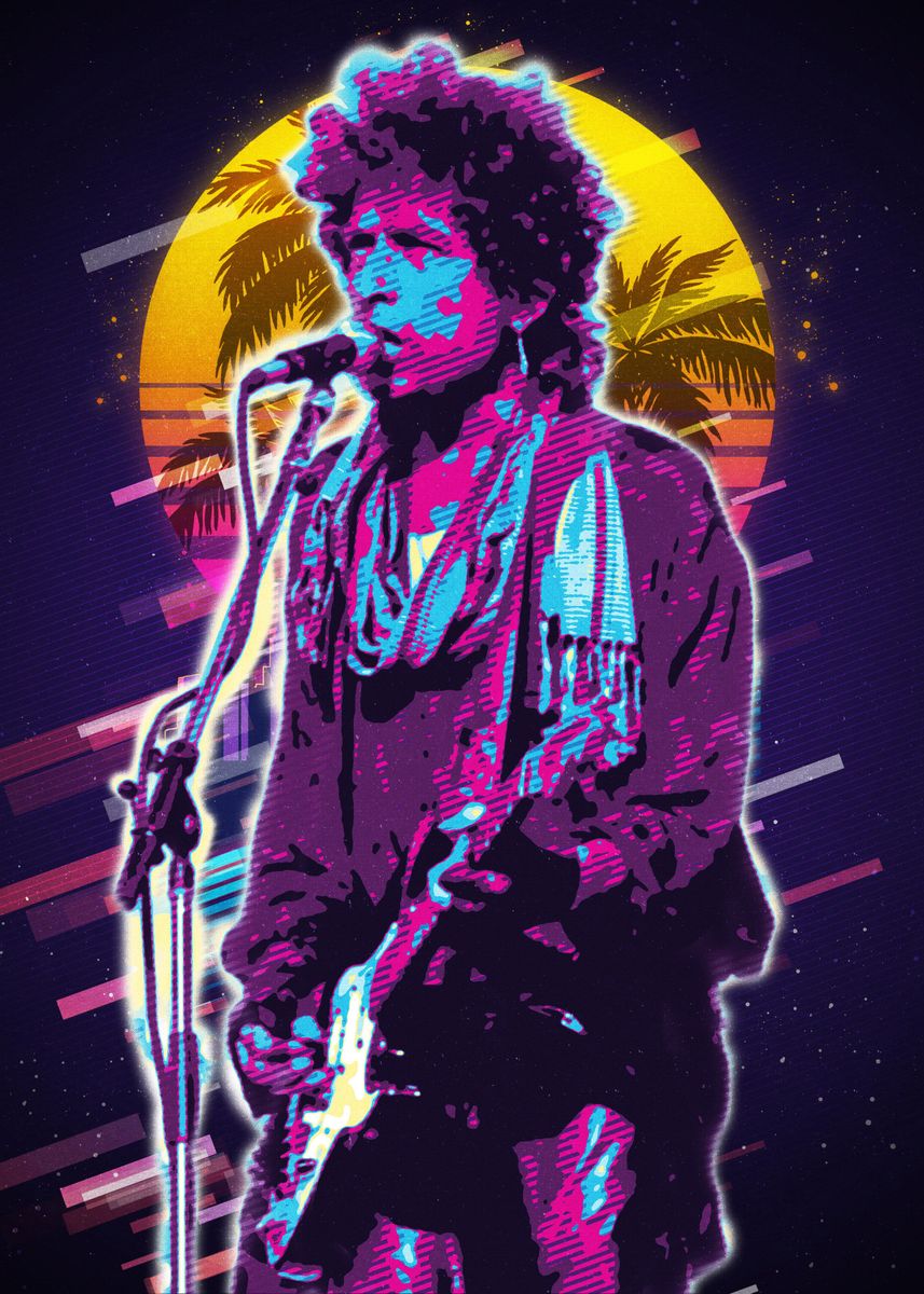 'Bob Dylan ' Poster, picture, metal print, paint by The Poster | Displate
