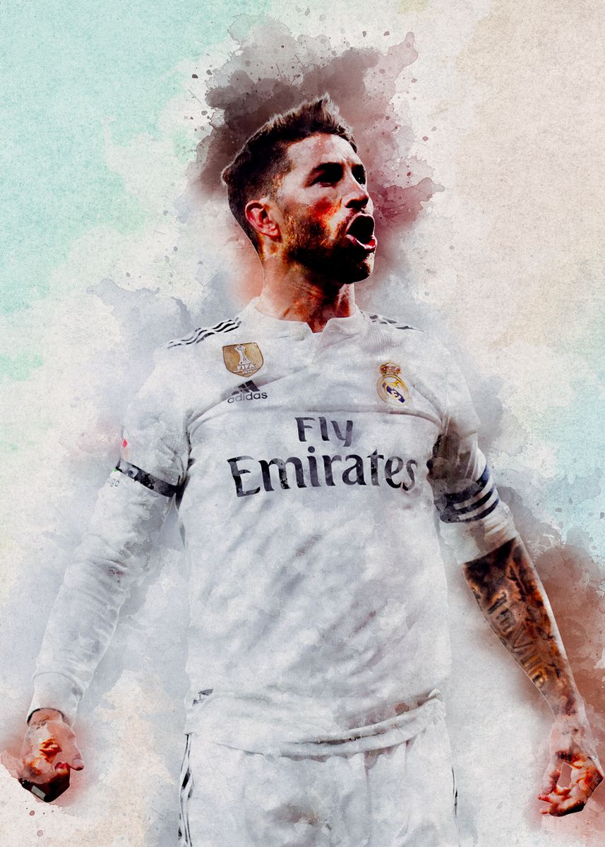 Sergio Ramos' Poster | Displate