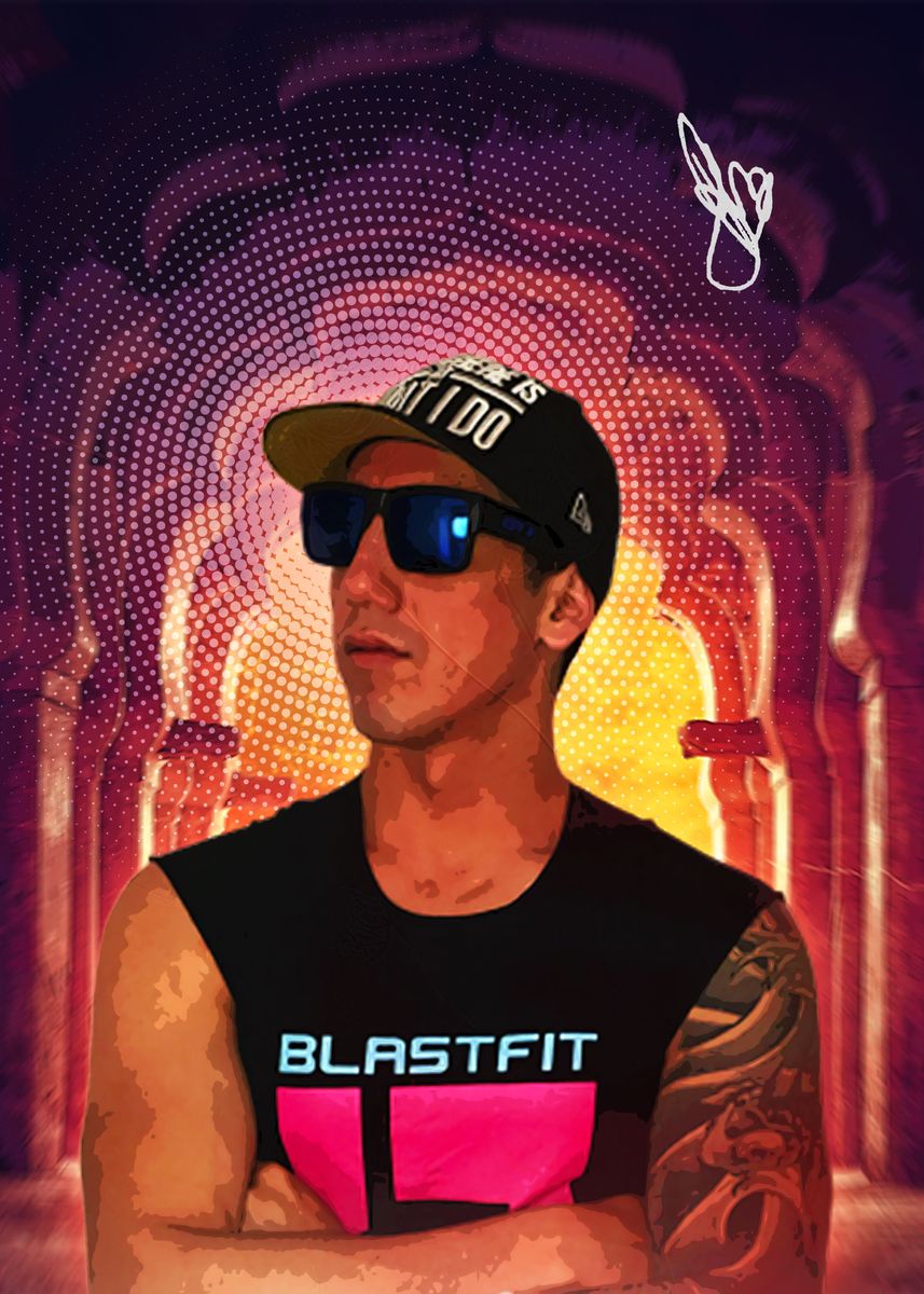 'Benny Benassi' Poster, picture, metal print, paint by Morton Gray ...