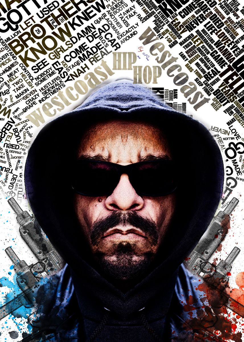 'Ice T' Poster by CODY NORRIS PRINTS Displate