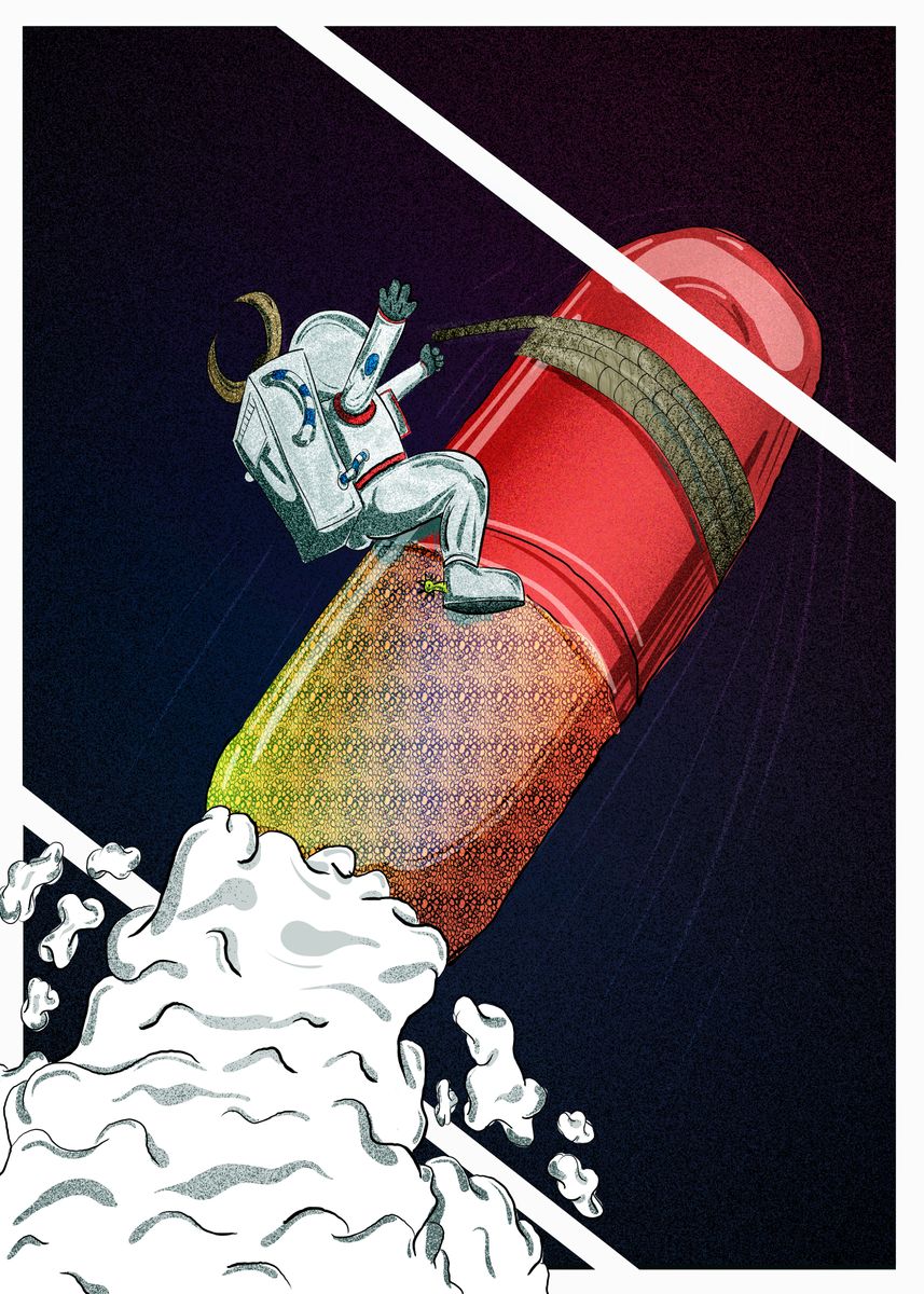 #39 pills cowboy #39 Poster by Rafael Martínez Displate #39 pills cowboy #39 Poster by Rafael Martínez Displate