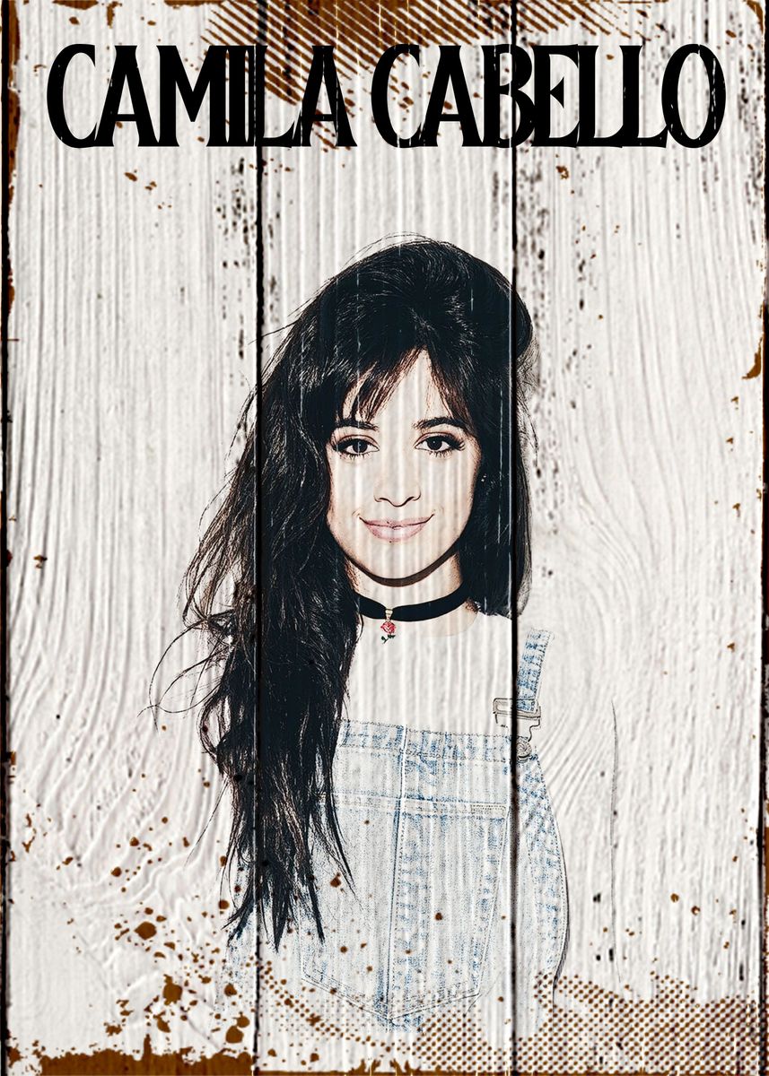'Camila Cabello' Poster, picture, metal print, paint by Douglas Dale ...
