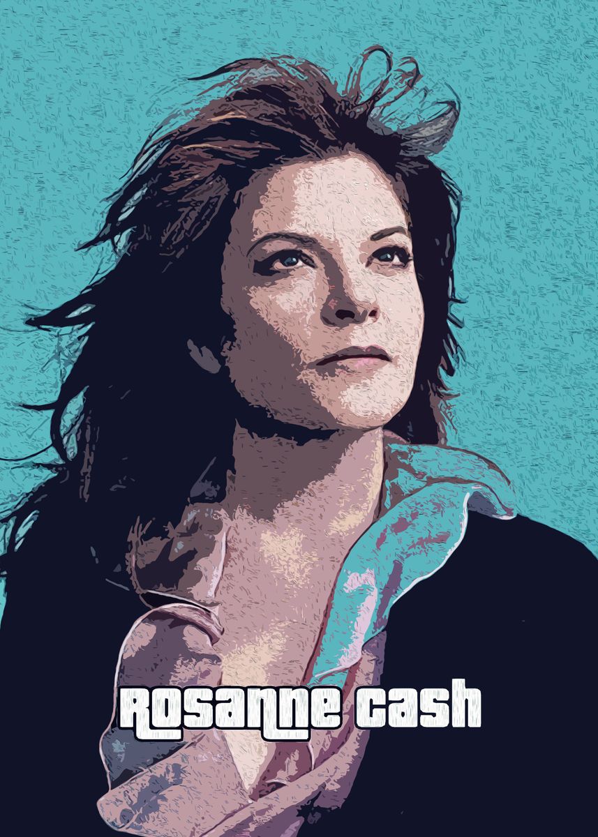 ' Rosanne Cash' Poster by Dillon Holden Displate