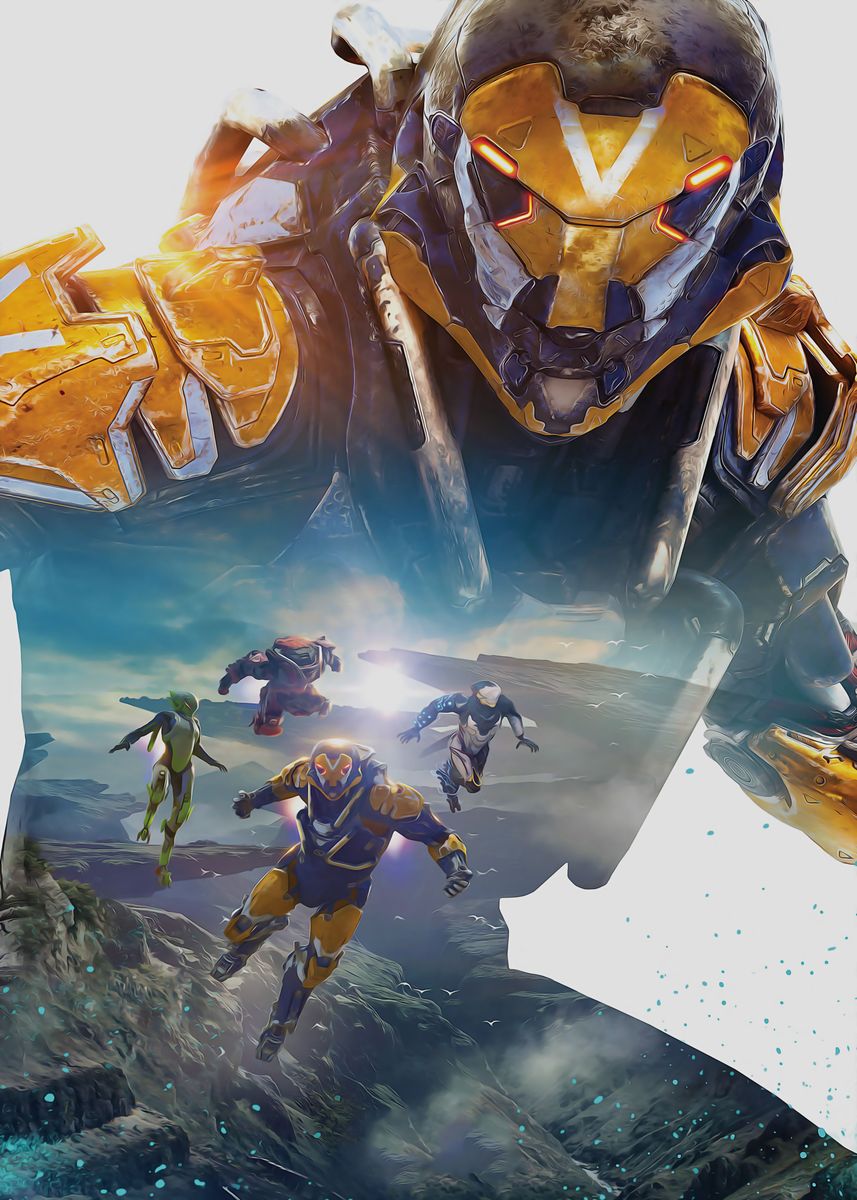 Anthem Ranger Poster By Gameco Displate