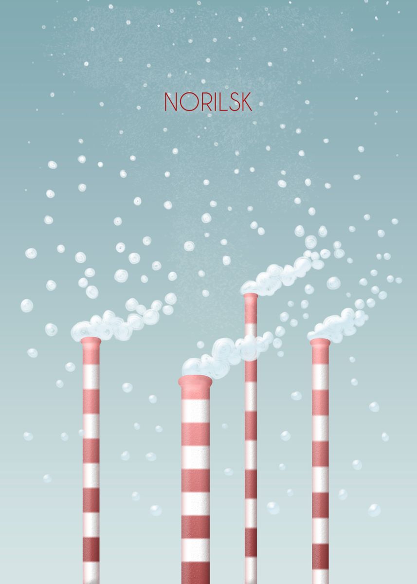 'Norilsk' Poster by Ajkos  | Displate