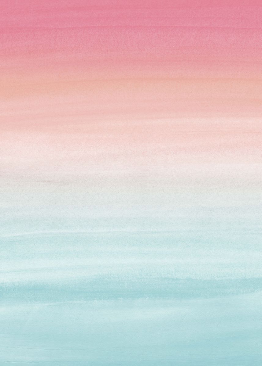 'Watercolor Beach Dream 1' Poster by Anita's & Bella's Art | Displate