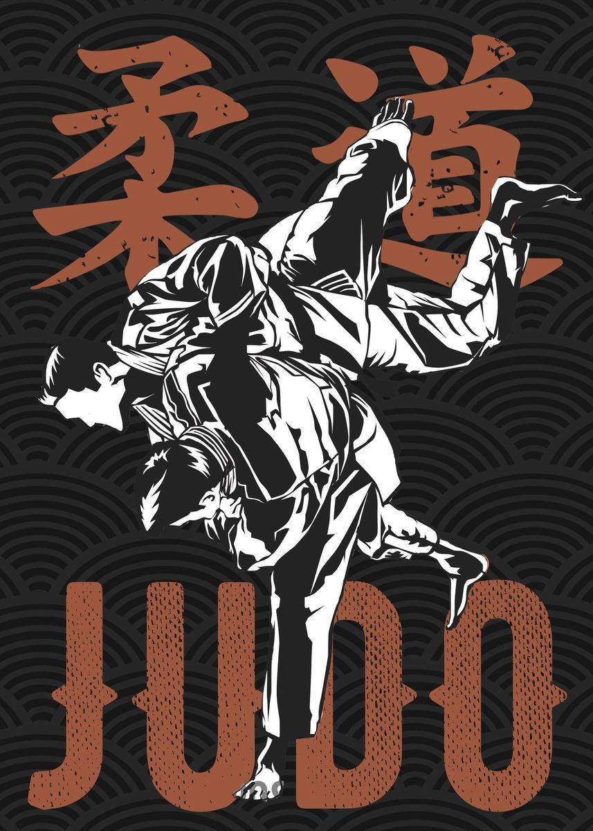 'JUDO' Poster, picture, metal print, paint by М Dam | Displate