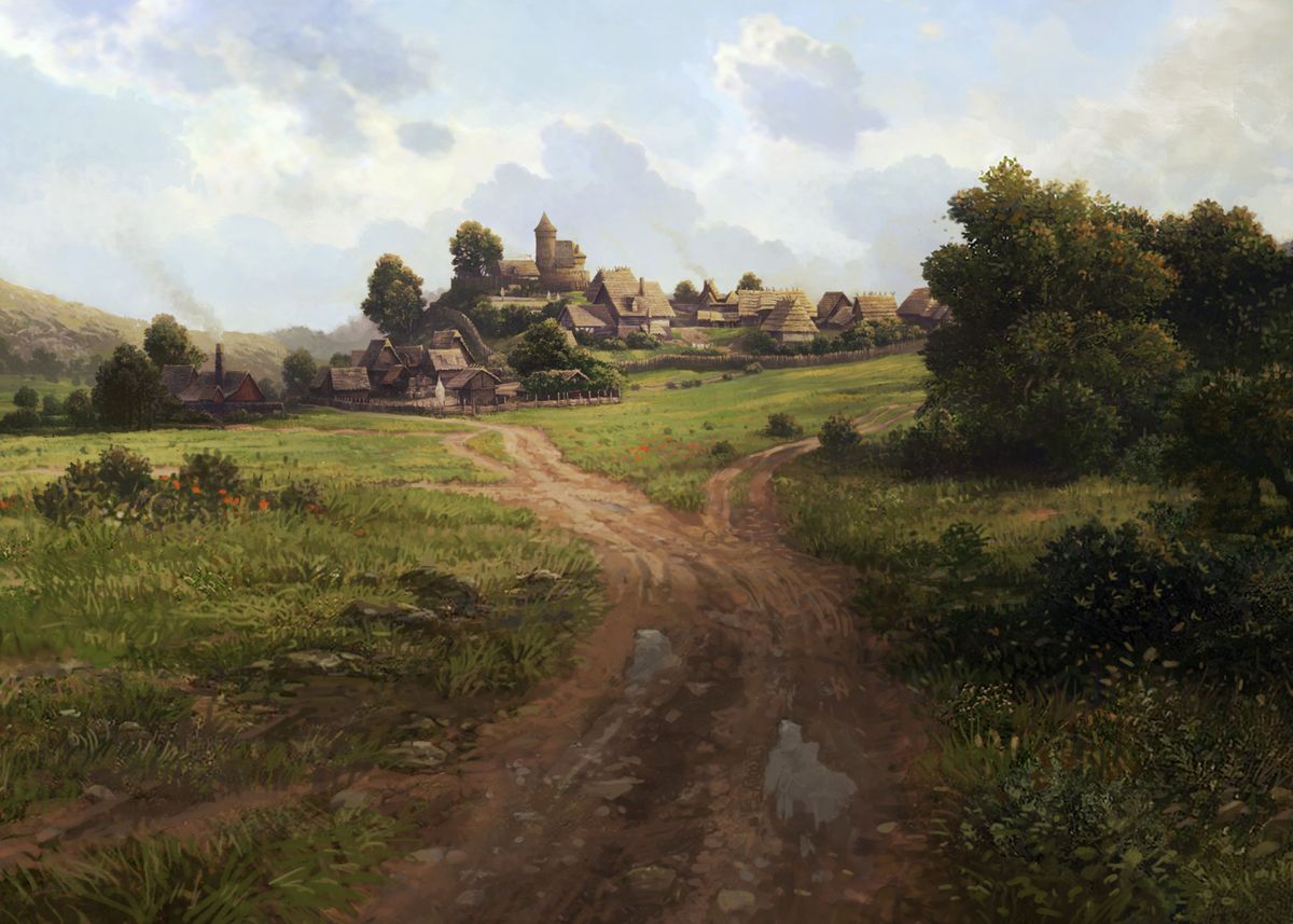 'Skalitz' Poster by Kingdom Come Deliverance Displate