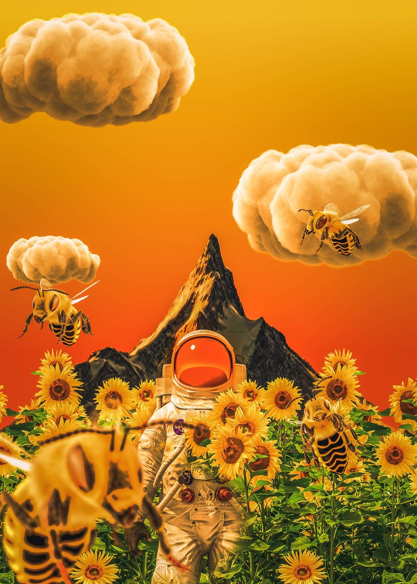 Overgang Atomisk Ocean Flower Boy' Poster by Alexander McWherter | Displate