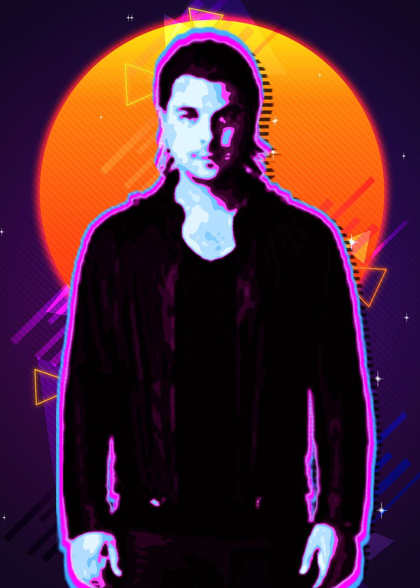 'Axwell 80s retro' Poster, picture, metal print, paint by Meyers ...