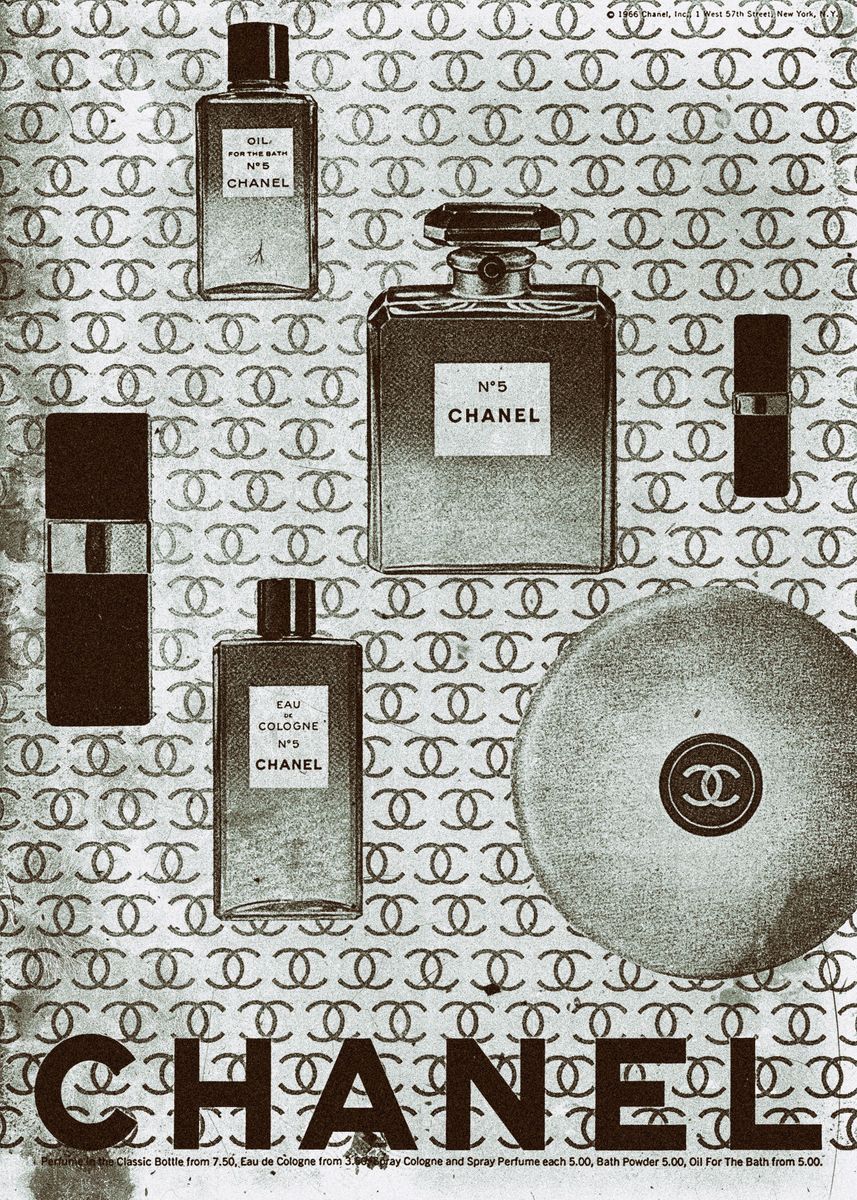2003 Vintage French Chanel No.5 Perfume Advertisement Print